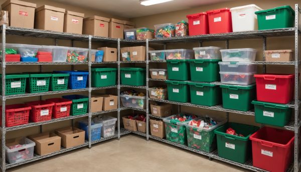 Comment stocker ses achats en gros de fêtes